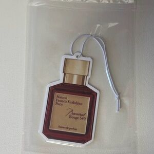 Baccarat Rouge 540 Scented Card